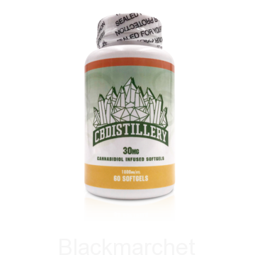 Buy 30mg CBD Isolate Infused Softgels -THC FREE 60 Count